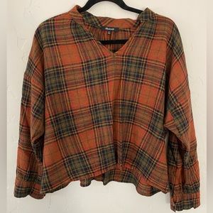 Madewell plaid longsleeve